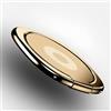 Generic Supporto magnetico circolare per telefono, sottile anello in metallo con adesivo sicuro, supporto versatile per telefono, rotazione a 360° per una visione confortevole in 4 colori (oro)