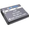 Dot.Foto DB-110 Premium 3.6v / 1270mAh Batteria Ricaricabile per Ricoh GR III, GR IIIx, WG-6, WG-8, G900, G900 II, G900SE, G900SE II, Theta X