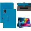Generisch Custodia per tablet DOOGEE U13 da 13 - Custodia pieghevole in pelle PU con supporto pieghevole, resistente alle cadute e ai graffi, blu cielo
