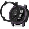 SeNool Custodia Compatibile con Garmin Instinct 2S, PC Cover Rigida [Durezza 9H] [Anti-Graffi] [Impermeabile] [Ultra Sottile] [Facile da Installare] Case per Garmin Instinct 2s - Nero