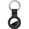 Generic per AirTag Portachiavi per Air Tag Holder Silicone per AirTag Portachiavi Custodie Tag Catena per Apple per AirTag GPS Accessori Cercatori Articoli, Nero