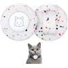 SimpleThings 2022 Airtag Collare per Gatti - Piccolo Supporto Compatibile Con Apple Airtag - 2 Pezzi Custodia Impermeabile per Animali Domestici All'interno di 1 cm