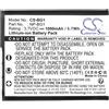 CS Cameron Sino Battery for Sony Cyber-shot DSC-W200 DSC-W210 DSC-W215 DSC-W220 3.7V 1000mAh