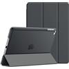 JETech Cover per iPad mini 4ª Gen (2015), Grigio Scuro | Design del Retro Traslucido Slim, Supporto Tripla Piega, Auto Svegliati/Sonno, Protezione Antiurto Leggera