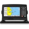 Ymiko GPS Chart Plotter Satellite Navigator, Marine GPS Navigator, AIS Transponder with GNSS Antenna Dual Map System IPX6 Waterproof for Marine Boat