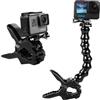Generic Jaws Flex Clamp Mount Gooseneck Mount per GoPro Hero 13 Hero 12 Hero 11 Hero 10 Hero 9 Hero 8 Hero 7 Hero 6 Hero 5 Hero 4 Session Hero 3+ Hero 3 EK7000 DJI osmo Arlo Action Camera