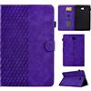 CASAFUNY Custodia Samsung Galaxy Tab A6 10.1'' 2016 SM-T580/T585, Custodia Protettiva Magnetica Cover Ultra Sottile con con Auto Sonno/Sveglia per Samsung Galaxy Tab A 10.1 2016, Viola