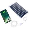 Genérico Pannello solare USB caricatore portatile per cellulare | Caricatore solare USB per casa, zaino in spalla, viaggi, esterni, escursionismo, campeggio, cellulare