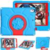 TrendGate Custodia per iPad 9,7 per bambini 2018/2017 iPad 6/5a gen-TrendGate Custodia iPad Air 2 leggera antiurto con protezione dello schermo integrata e supporto maniglia per iPad Air/Air 2/Pro 9,7 - Blu