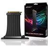 ASUS ROG Strix Riser RS200 Cavo 240 mm PCI-E x 16 con Adattatore a 90° Gradi, Design SafeSlot, Schermatura EMI