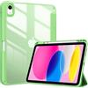 ProCase Cover iPad 11 Gen A16 11 Pollici 2025/iPad 10 Gen 10,9 Pollici 2022 | Custodia con Portapenna Auto Sonno/Veglia -Verde