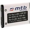 mtb more energy Batteria NP-45 Compatibile con FujiFilm FinePix XP50, XP60, Z10fd, Z20fd, Z30, Z31, Z33WP