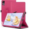 Envibe Custodia per CHUWI HiPad 11 10.95 Pollici, Cover Tablet CHUWI HiPad 11, Copertura Protettiva Pieghevole con Supporto per Matita e Cinturino da Polso, Protezione Completa. (Rosso)