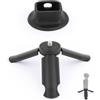 Generic Mini treppiede per DJI Osmo Pocket 3 e 2, supporto da tavolo con base di supporto antiscivolo, supporto compatto da tavolo per DJI Osmo Pocket 3 accessori (nero)