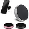 Generic Supporto magnetico per telefono da auto, compatibile con tutti i modelli di telefono (argento)