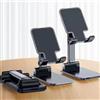 Generic Supporto da tavolo per telefono cellulare, supporto da scrivania completamente forlable, supporto per tablet da tavolo regolabile in altezza per iPhone15 14 13 12 11 Pro XS Max XR 8 7 6S Plus, S20+