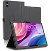 AKNICI Custodia Cover per TECLAST T40HD / TECLAST T40 Air Gaming Tablet 10.4 Pollici, Pelle PU Cover Custodia Protettiva con Cinghia di Sicurezza e Magnete e Funzione di Supporto (Nero)