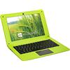 Bigmachine Computer portatile mini 10.1 pollici 32GB ultra sottile e leggero Netbook Quad Core CPU PC HDMI WiFi USB YouTube (Verde)