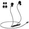 KIRVOS Intra-auricolari USB-C con Microfono, Compatibili con iPhone 16/15/Pro/Plus/Max, iPad 10,Galaxy S/A serie-Cancellazione Attiva del Rumore, Controllo Multifunzione, Audio HiFi 24 Bit, Design Antigrovig