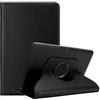 Cadorabo Custodia Tablet per Samsung Galaxy Tab 4 (10.1 Zoll) SM-T530 / T535 in NERO SAMBUCO - Copertura Protettiva in Stile Libro SENZA Auto Wake Up con Funzione Stand e Cerniera Elastico