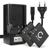 CELLONIC 2x Batteria compatibile con Kodak Easyshare M863, M320, KLIC-7001 | 700mAh, 3.7V, Ioni di Litio per Kodak Easyshare M341, M753, M340, M853, V550, M1063, V570, V705, M763, Easyshare M1073 IS