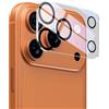 Generic Protezione per obiettivo della fotocamera, confezione da 3, in vetro temperato per iPhone 17 Pro Max/Pro (iphone17promax)
