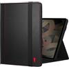 TORRO Custodia Compatibile con iPad Air 13" M3/M2 - Custodia in Vera Pelle per iPad Air 13" 2025/2024 con Cavalletto, Connettività Apple Pencil e Funzione Wake Sleep (Nero)