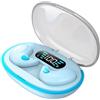 Generic Auricolare invisibile per dormire IPX5 impermeabile 5.3 Auricolari stereo D7X4 2025 nuove mini cuffie Bluetooth X5 vibrare multifunzionale Trellis, auricolari a graticcio, rumore in silicone per
