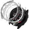 SumRioo [2 Pezzi] Cover Compatibile con Garmin Forerunner 165, [Senza Pellicola Protettiva] Custodia in TPU Flessibile Morbido Custodia Durevole per Garmin Forerunner 165, Nero+Trasparente