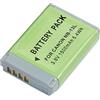 KWTOUL NB-13L CB-2LH CB-2LHT Batteria compatibile con Canon PowerShot | SX740 HS, G1 X Mark III, G5 X, G5 X Mark II, G7 X Mark II, G7 X Mark III, G9 X Mark II, SX620 HS, SX720 HS