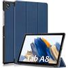 ebestStar - Cover per Samsung Galaxy Tab A8 10.5 (2021) SM-X200 X205, Custodia Protezione Flip Magnetica, Slim Case Sottile Pelle PU, Blu scuro