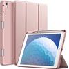 JETech Custodia per iPad Pro 10,5 2017, iPad Air 3ª Gen 2019, Oro Rosa | Cover Protezione TPU Morbida, Porta Pencil, Supporto Tri-Pieghevole, Antiurto