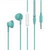 Pantone - PT-WDE001L - Wired Earphone 3.5MM - Azzurro/PLASTICA