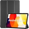 ProCase Cover Xiaomi Redmi Pad SE 11 Pollici 2023 | Custodia per Redmi Pad SE 11 con Auto Sleep/Wake Protettiva Smart Cover - Nero Puro