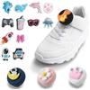 WALLFID Supporto Compatibile con AirTag 1ª & 2ª Generazione (2026) per Scarpe Bambini - 4 Custodie in Silicone con 16 Motivi Intercambiabili, Porta Tracker Nascosto per Lacci