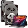 Mldjomid Custodia Protettiva Compatibile con Lenovo Idea Tab 11 Tablet 2025 TB-336ZU/TB-336FU/XiaoXin Pad 11 2025 Flip in Pelle PU Cover con Supporto e Slot per Scheda (Orso Del Tè al Latte)