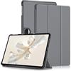 Yiernuo Custodia per Honor Pad 9 12.1 Pollici Tablet 2023,Ultra Sottile Cover con Funzione Supporto per Honor Pad 9 Tablet,Grigio