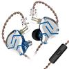 CCA KZ ZS10 Pro 4BA+1DD-Cuffie auricolari HiFi Clear Bass Musiker Cuffie Cuffie Noise Cancelling Monitor Cuffie con cavo rimovibile