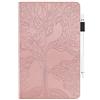 JZ [Tree of Life Custodia Compatible with Huawei MediaPad M5 10 (10.8 inch) Tablet PC Flip Cover - Pink
