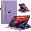 TEDTIKJT Custodia per Xiaoxin Pad Pro/Lenovo Tab Pro 12.7 Pollice 2025 Tablet Custodia Pelle PU 360 Ruotabile Supporto Flip Protettiva Tablet Cover per Lenovo Tab Pro 12.7 Custodia,Viola Albero