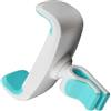 Generic Supporto per telefono girevole a 360°, materiale ABS resistente, accessorio elettronico (bianco e blu)