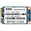YUCUN SSD Interno mSATA III 128 GB | Formato compatto con trasferimento veloce per portatili e ultraportatili datati