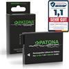 PATONA Premium LP-E8 Batteria 1140mAh per Canon EOS 650D 700D | Anche per EOS 550D e 600D, Rebel T2i T3i T4i T5i e Kiss X4 X5 X6i X7i - ricambio per Canon LP-E8