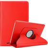 Cadorabo Custodia Tablet per Huawei MediaPad T3 10 (9.6 Zoll) in ROSSO PAPAVERO - Copertura Protettiva in Stile Libro SENZA Auto Wake Up con Funzione Stand e Cerniera Elastico