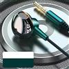 HEBEOT Auricolari Hi-Fi compatti con cavo, compatibili con più dispositivi, tra cui Samsung e (3,5 verde)