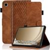 VKooer Custodia per Samsung Galaxy Tab A11 Plus 2025 (11 pollici)/A9 Plus 2023 Custodia protettiva SM-X210/X215/X216 Premium PU Custodia in pelle TPU Antiurto Folio Case, Marrone