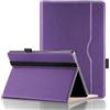S YTALAND Ytaland Custodia universale per Doogee Tab A9 Pro 10/Doogee U11/U11 Pro 11/Tab G6/Tab A9+/Honor Pad X8a 11/Blackview/Tabwee Tablet, Cover in Pelle PU per Tablet 10-11 (Viola)