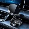 Generic Supporto universale da auto per auto e scrivania, rotazione a 360°, design a scatto istantaneo, per iPhone/Android (schermi da 4 a 7 pollici), nero.