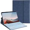 SSS·GRGB Custodia protettiva per Microsoft Surface Go 3/2/1 da 10, visualizzazione multiangolare, custodia sottile e leggera, supporto per pennino, leggera dissipazione del calore, compatibile con tastiera