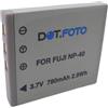 Dot.Foto NP-40, NP-40N Premium 3.7v / 780mAh Batteria Ricaricabile per Fujifilm FinePix F402 F455 F460 F470 F480 F485 F610 F650 F700 F710 F810 | FinePix J50 / FinePix V10 | FinePix Z1 Z2 Z3 Z5fd